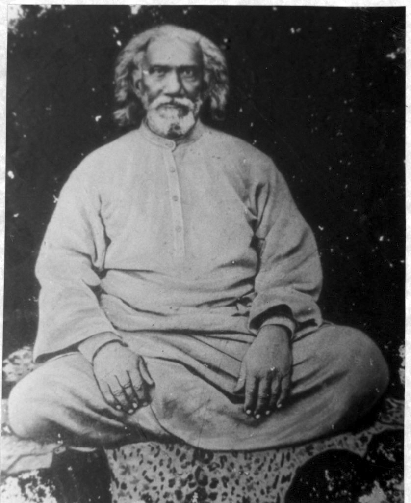 Sitting with folded legs